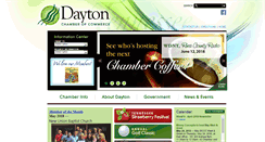 Desktop Screenshot of daytontnchamber.org